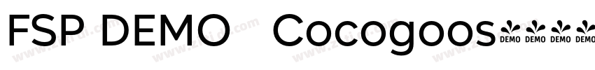 FSP DEMO   Cocogoos字体转换